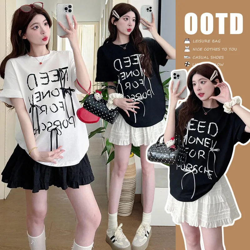 

Pregnancy Summer Wear Comfortable High Waist Shorts With Lace Detail Supportive Top Active Mom Two Piece Set Petite