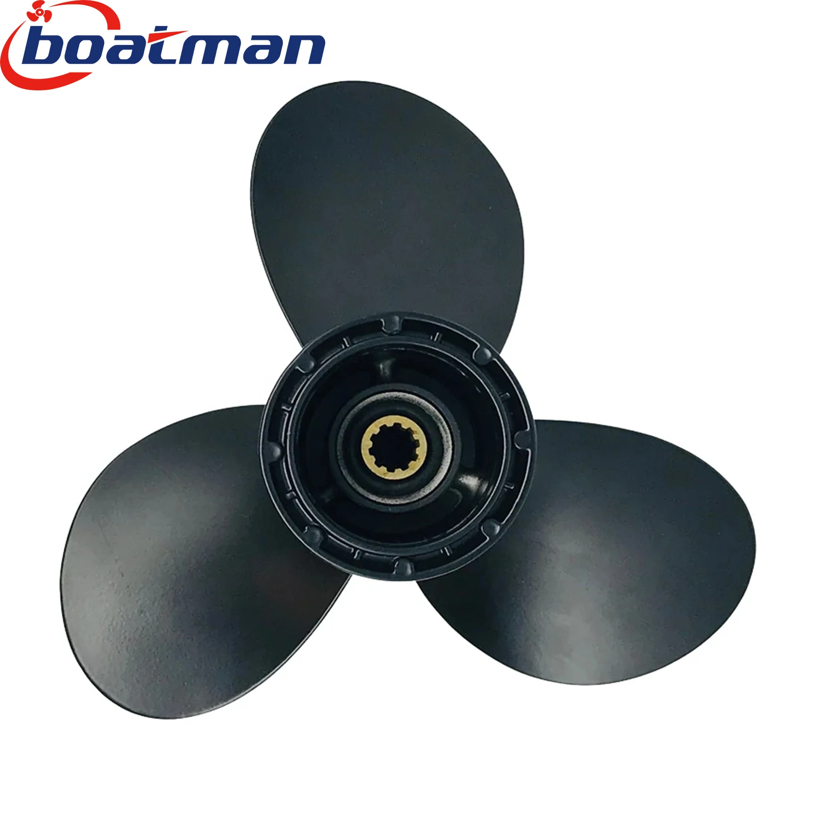 For Suzuki 8HP 9.9HP 15HP 20HP   Outboard Propeller 9 1/4x7 Boat Moto Aluminum 10 Tooth Spline Engine Part 58100-89L00-019