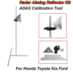 1 Set Aluminum Radar Aiming Reflector ADAS Calibration Tool Kit For Honda Toyota Kia Ford Cars Specialist Spare Parts