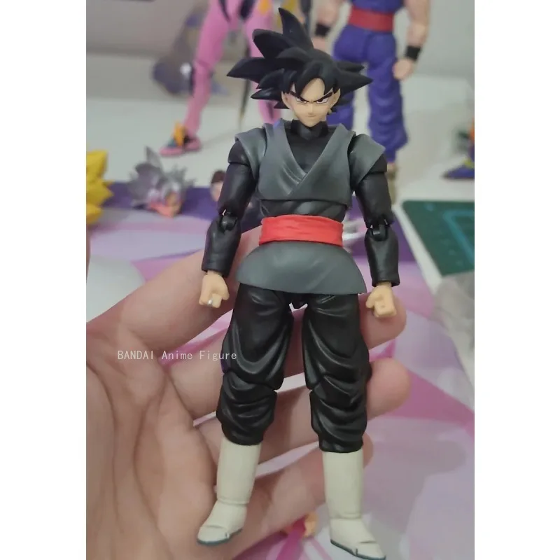 In Stock Anime Figure 15cm Demoniacal Fit Shf Dragon Ball Z Black Goku Action Figure Zamas Chosen Ones Toy Collection Gift Model