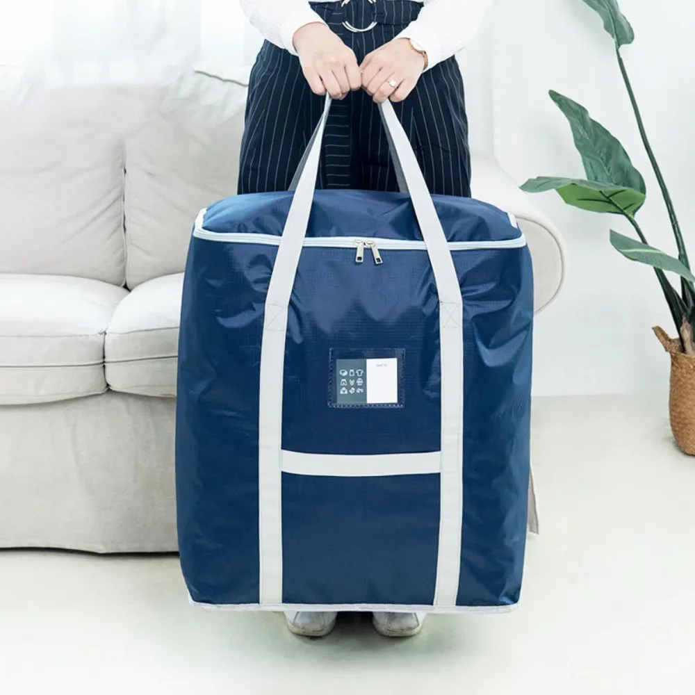 

Durable Travel Luggage Bag Waterproof Moisture Proof Foldable Storage Bag Washable Oxford Cloth Clothing Organizing Bag