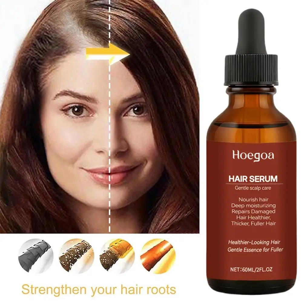 60 مللي مصل إعادة نمو الشعر أفريقيا مجنون الجر الثعلبة مصل مكافحة كسر الشعر رشاقته علاج تساقط الشعر رذاذ للرجل Wom P1G0