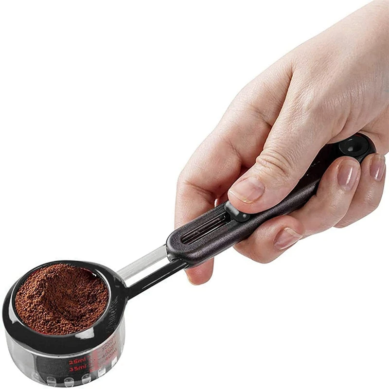 Powder Adjustable Lever Measuring Spoon,Coffee Lever Measuring Scoop For Coffee,Protein Powder,Tea,Sugar,Milk