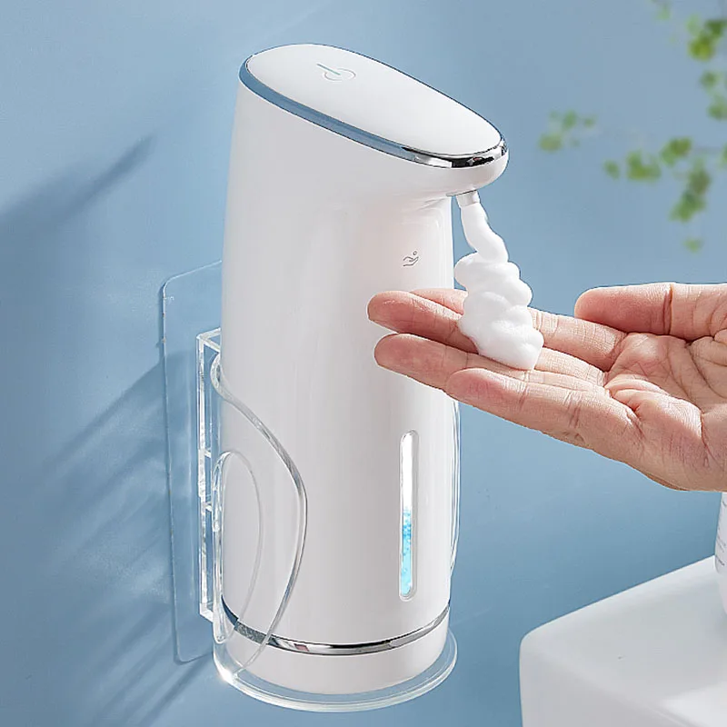 

Mounted No Drill Soap Dispensers Wall Stainless Bathroom Automatic Soap Dispenser Dispensador De Jabon Bathroom Accessories