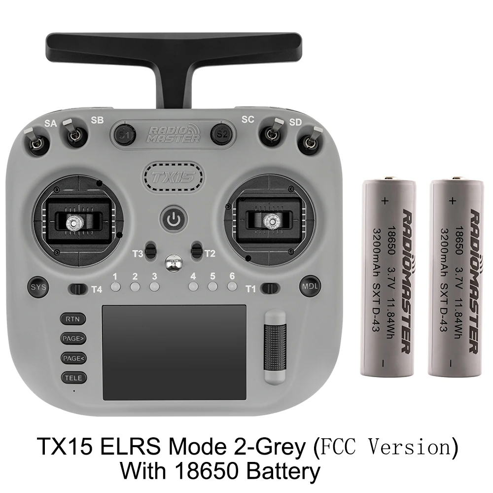 Pre-Order Radiomaster TX15 3,5 inch IPS touchscreen radiocontroller ExpressLRS V5.0 Hall Gimbal ingebouwde gyromicrofoon