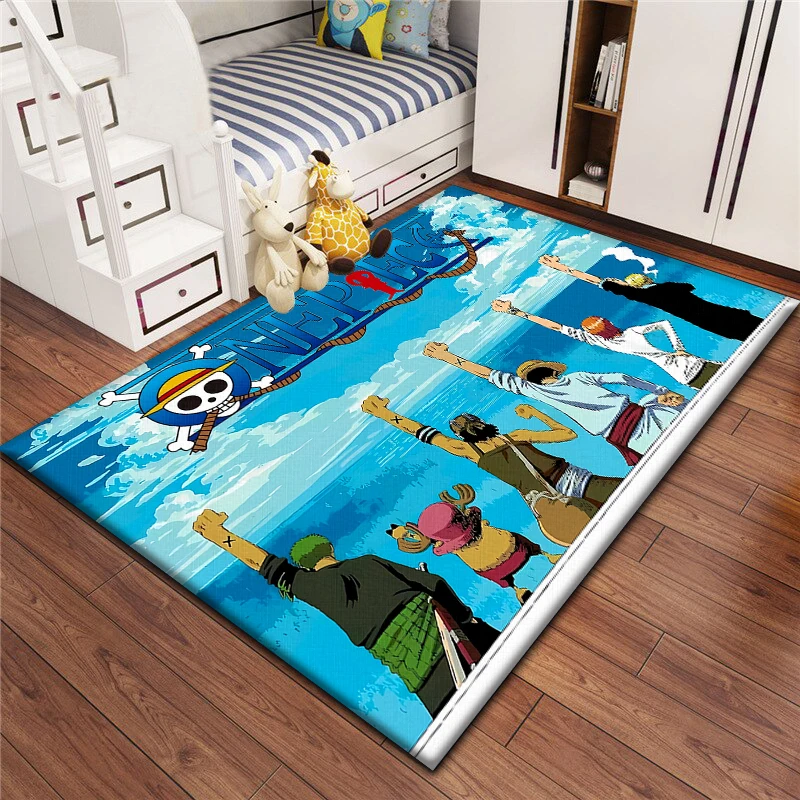 

ONE PIECE HD Printed Carpet for children,Living room Bedroom floor mat Kitchen mat Children's Bedroom Mat,bedroom decor