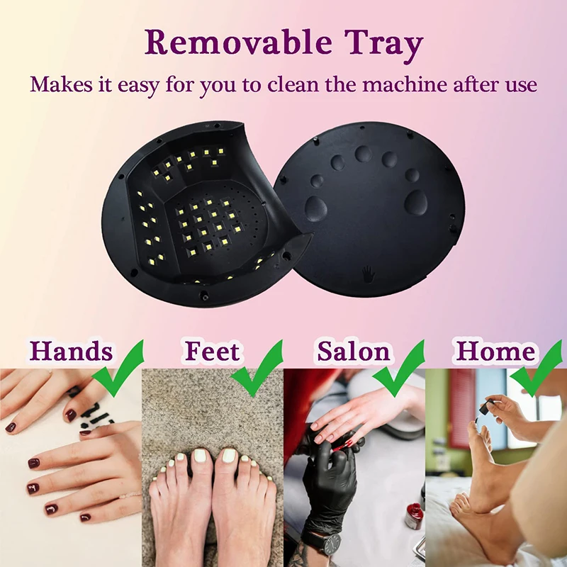 42led Drogende Nagels Lamp Uv Led Lamp Voor Manicure Nageldroger Machine Gel Nagellak Auto Sensing Nail Tools Lcd-Display