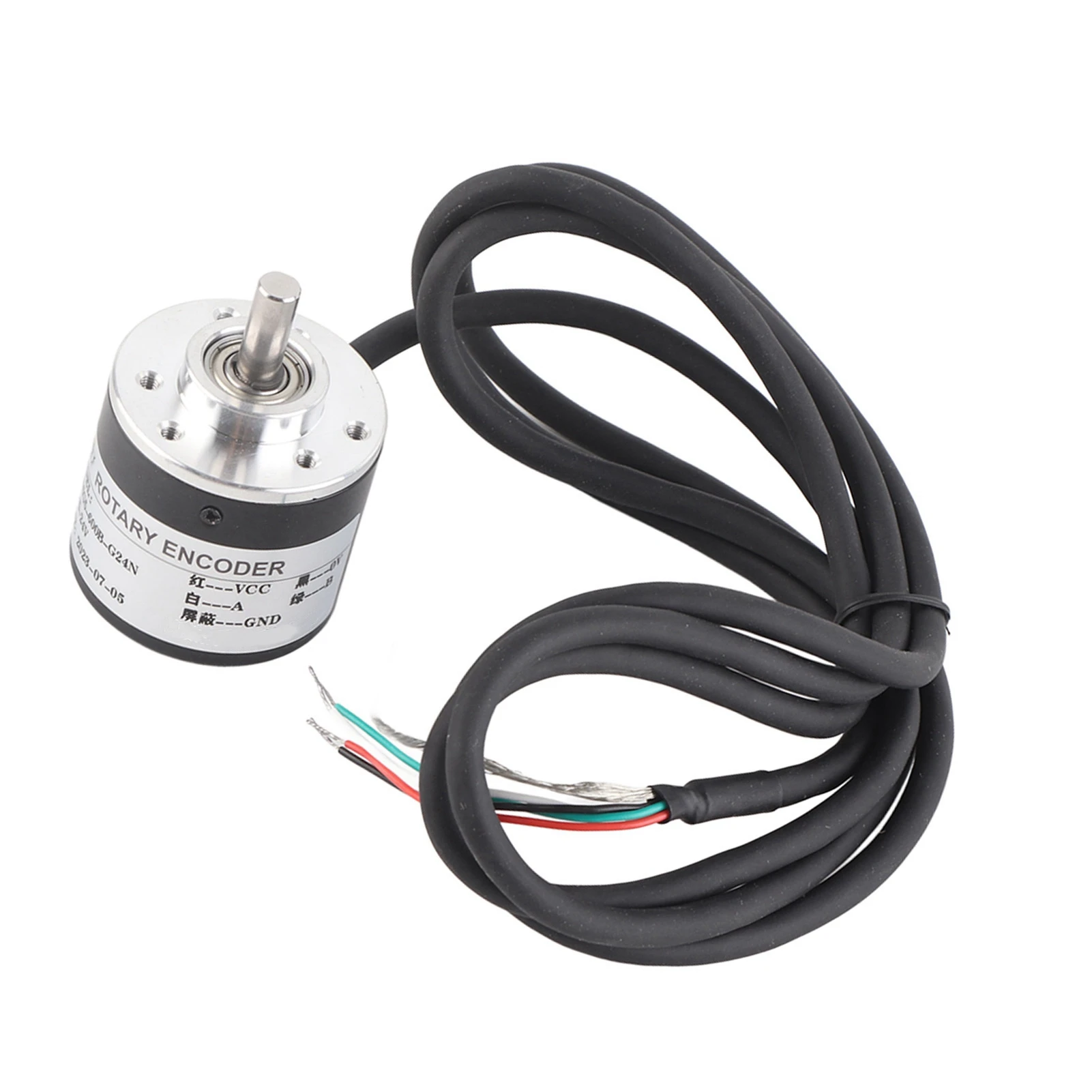 600P/R Magnetoelectric Incremental Rotation Encoder 5V‑24V  2‑Phases Shaft 6mm Sensor Industrial Automation Equipment