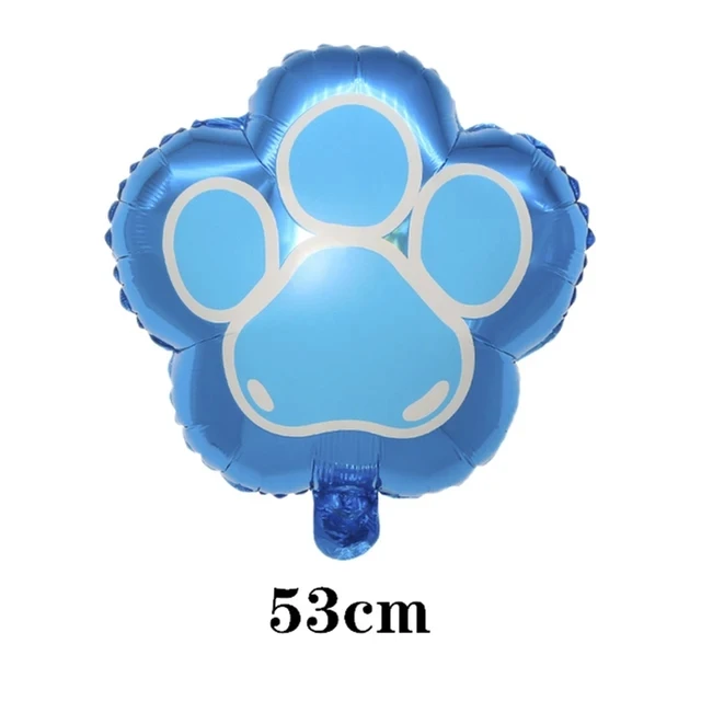 Paw Foil Balloon para niños, suministros de decoración para fiesta de cumpleaños, Ryder Rubble, Chase, Skye, Rocky, Zuma, Everest, Juguetes