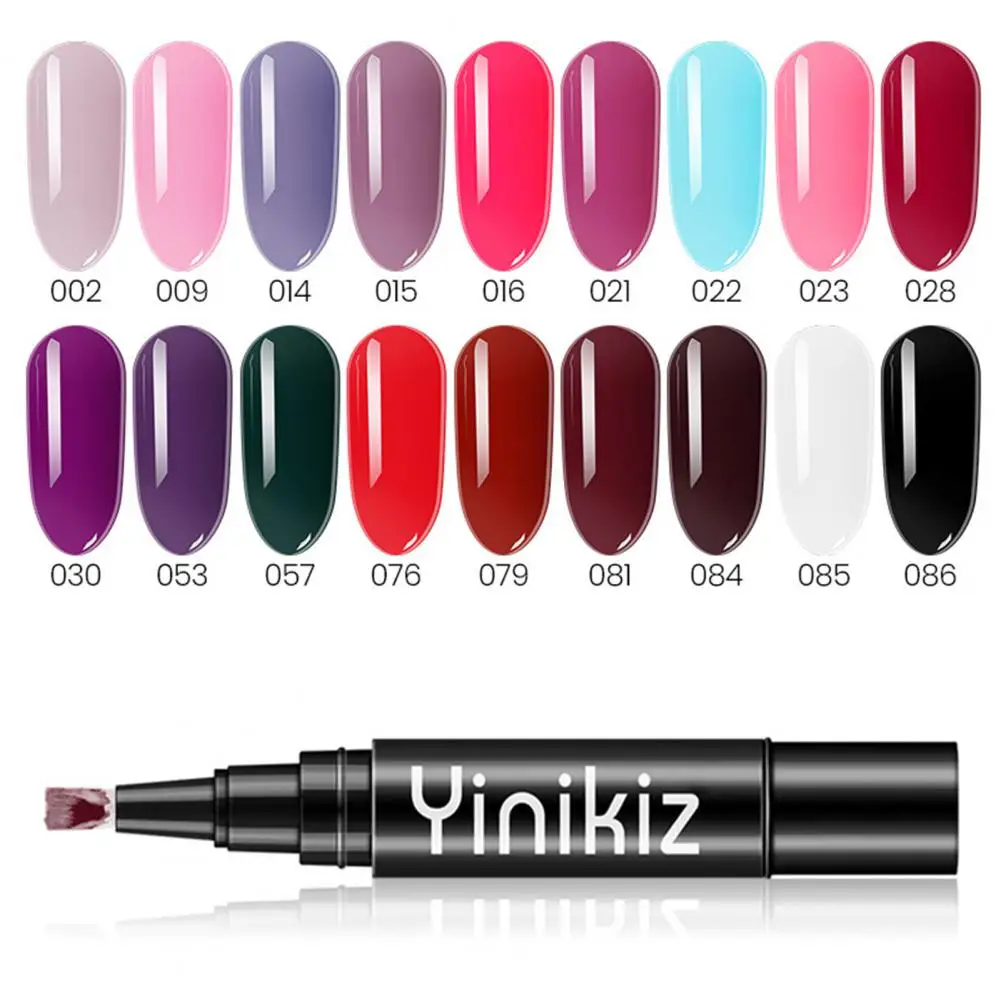 Great High Pigmented Practical Nail DIY Polish Marker Manicure Design No Primer Required Nail Paint Pen Nail Supplies