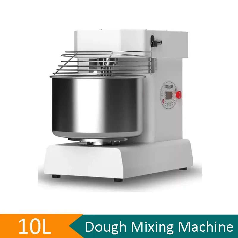

10L Dough Mixing Machine New Arrival Kitchen Spiral Dough Flour Mixer Food Processor Cooking Appliance Dough Kneading Machine