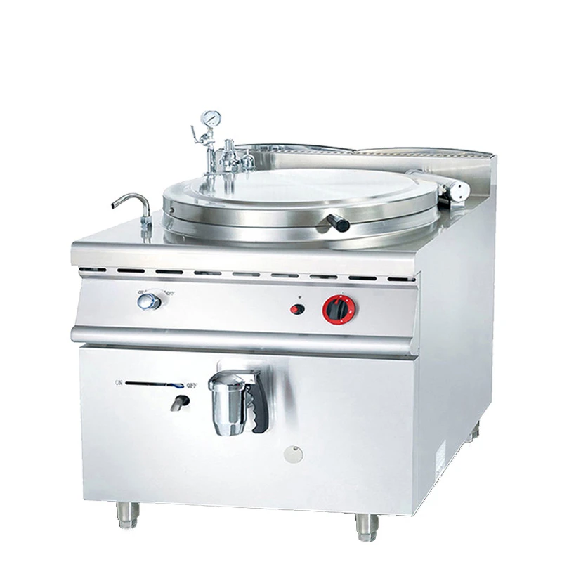 Electric Sandwich Soup Pot JZH-TO Commercial Luxury Vertical Electric Heating Stockpot Kitchen Equipment Factory Direct Sales