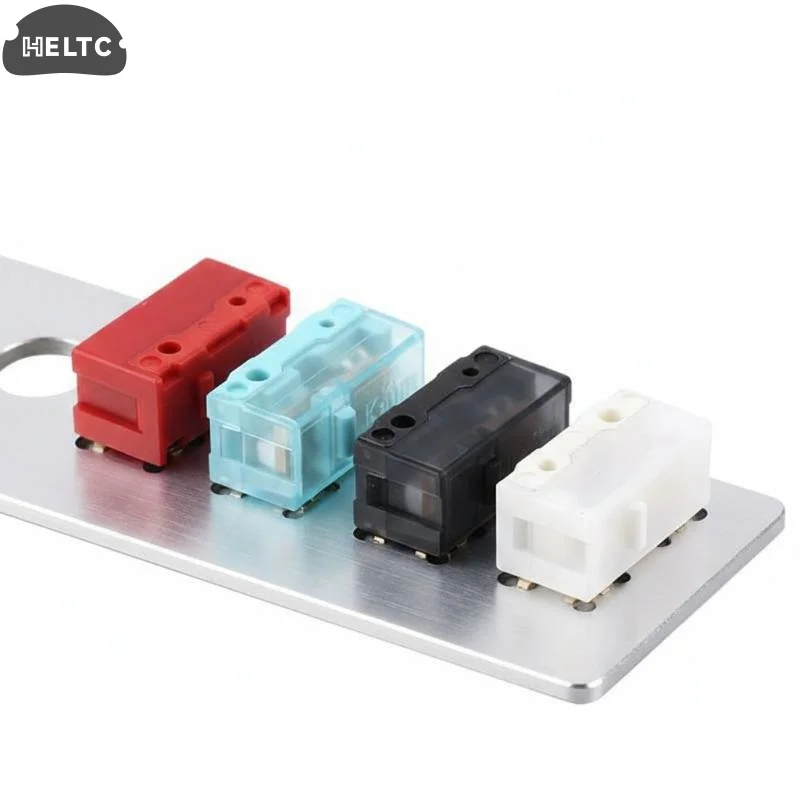 1Pcs 100 Million Click Computer Game Mouse Left Right Repair Microswitch Button New White Blade Micro Switch For Kailh