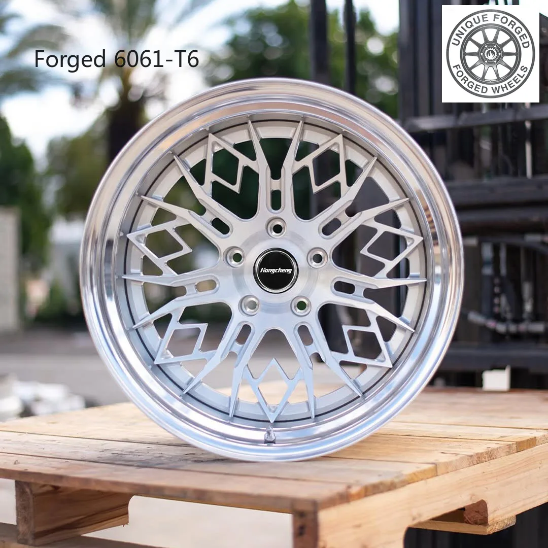 

2026 New Customized 2-piece Mesh Design 5x112 5x114.3 5x120 19 21 22 Inch Luxury Performance Wheels