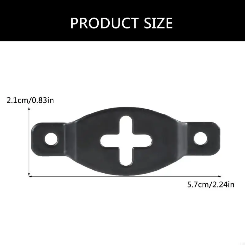 31KB 2pcs Speaker Mounting Brackets For Secure Wall Installation Space Saving Hanger