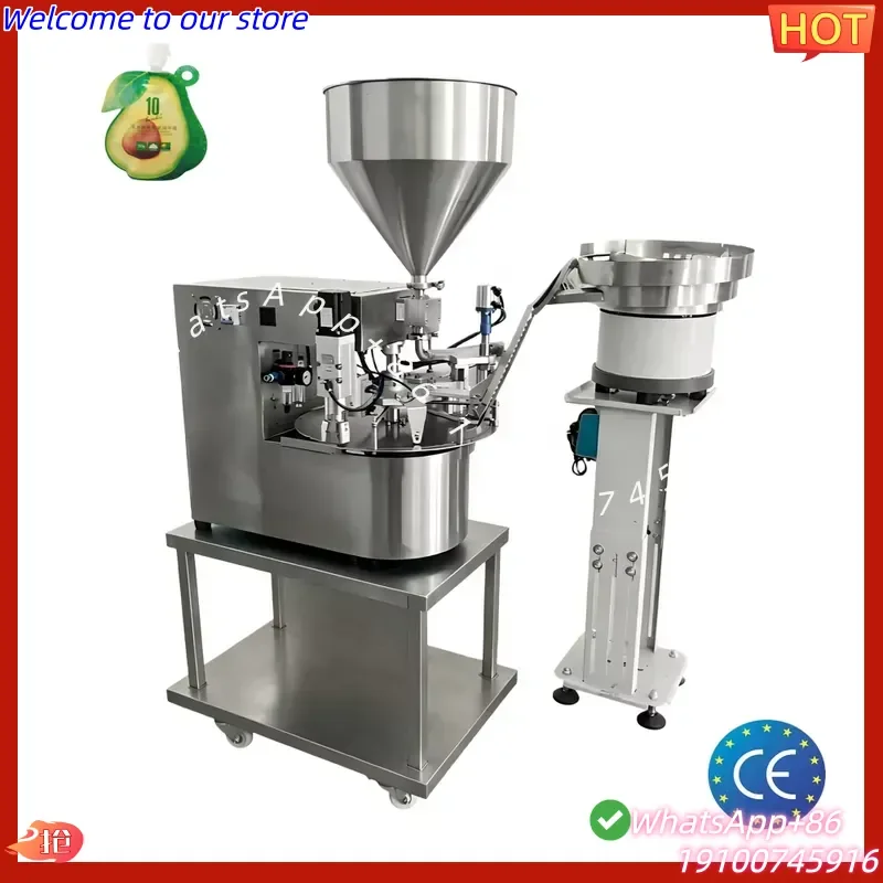 CE Certificate DZJX Automatic Spout Pouch Filler Stand-up Self-supporting Pouch Filling Machine