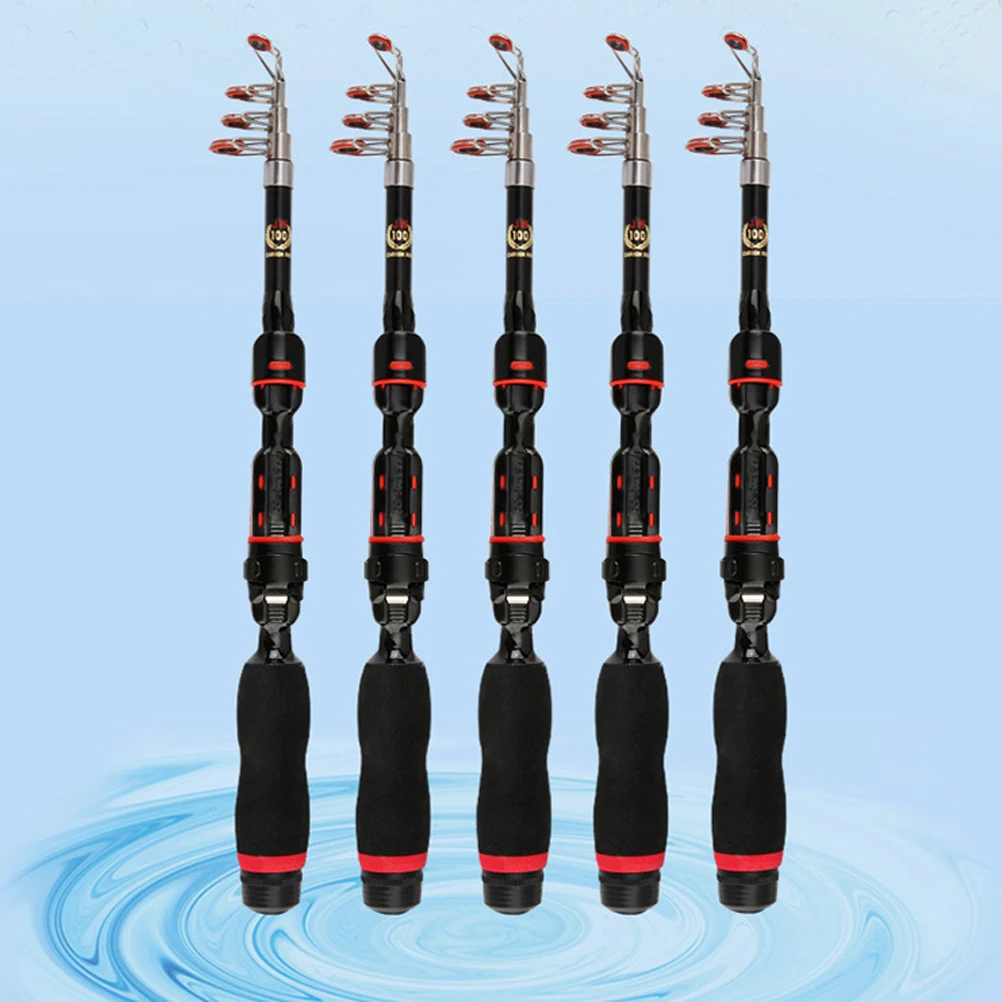 

Portable Fishing Rod Accessory Sea Tackle Telescopic Rods Pole Retractable Small Foldable