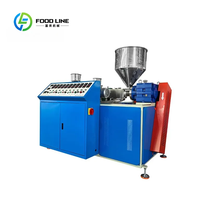 Customized Single Screw Straw Making Machine With Stainless Steel Hopper For Drinking Straw Production Bulk Purchase Save Money
