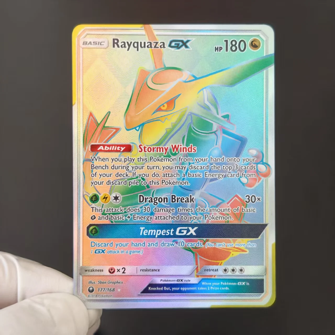 Proxy/English PKM Card Rayquaza GX Leafeon Sylveon Mimikyu Lugia GX TCG Trading Card Game Anime Cards