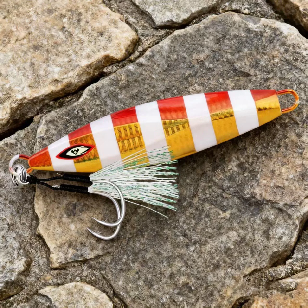 Langsam Jigging Metall Jigs100g 150g 200g 250g 300g Shore Jigging Künstliche Harten Köder Leuchtende Löffel angeln Lockt – Detail 10
