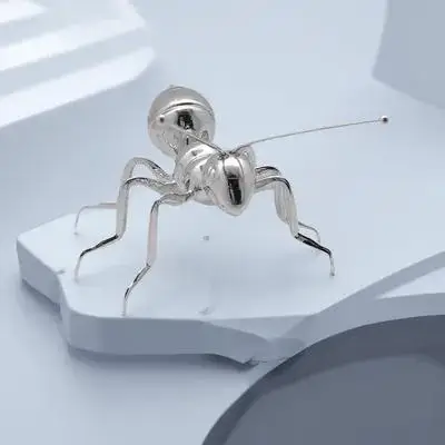 Metal Ant Decoration Vintage Animal Statue Home Office Garden Shelf Desktop Ornament Ant Figurines Metal Figurines