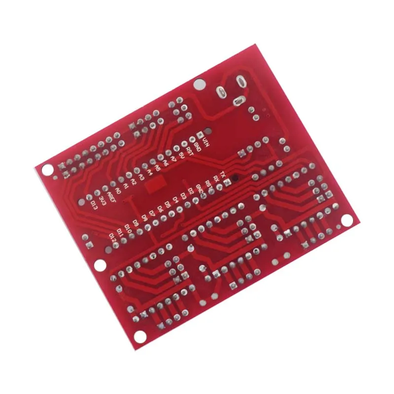 แผงวงจร CNC Shield V4 ใหม่ / เครื่องแกะสลัก / บอร์ดขยายไดรเวอร์ A4988 สำหรับชุด Arduino DIY