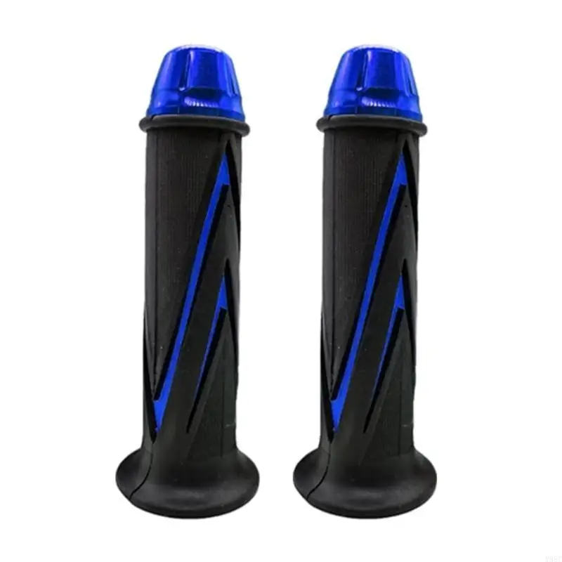 Universal Motorcycle and ATVs Handlebar Grips Suitable for Enhanced Riding Comfort and Control Reduce Vibration Fatigue