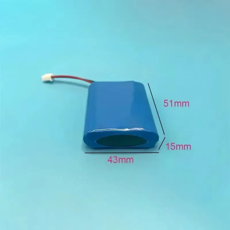 14500 1S3P 3.7V Rechargeable Lithium Battery 3000mAh with BMS Suitable for Electric Toys Remote Control Car Radio Small Speaker