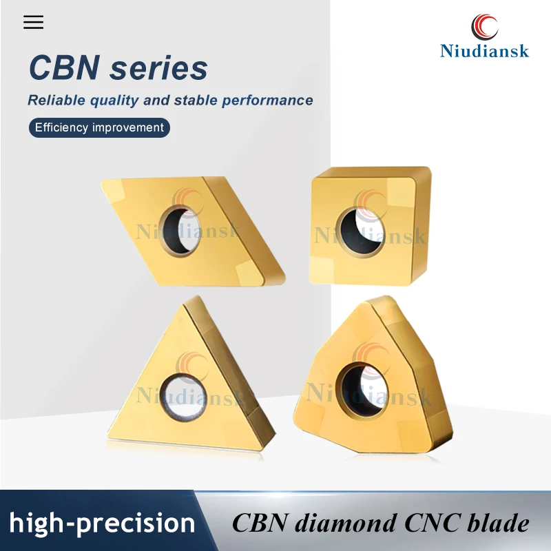 

CNC Lathe CBN Diamond Blades CNMG DNMG VNMG TNMG WNMG Diamond External turning tool High Hardness Quencheds Boron Nitride Insert