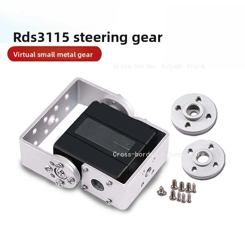 15kg High Torque Digital Servo Metal Gear Dual Shaft for Robotic Arm RC Car PTZ