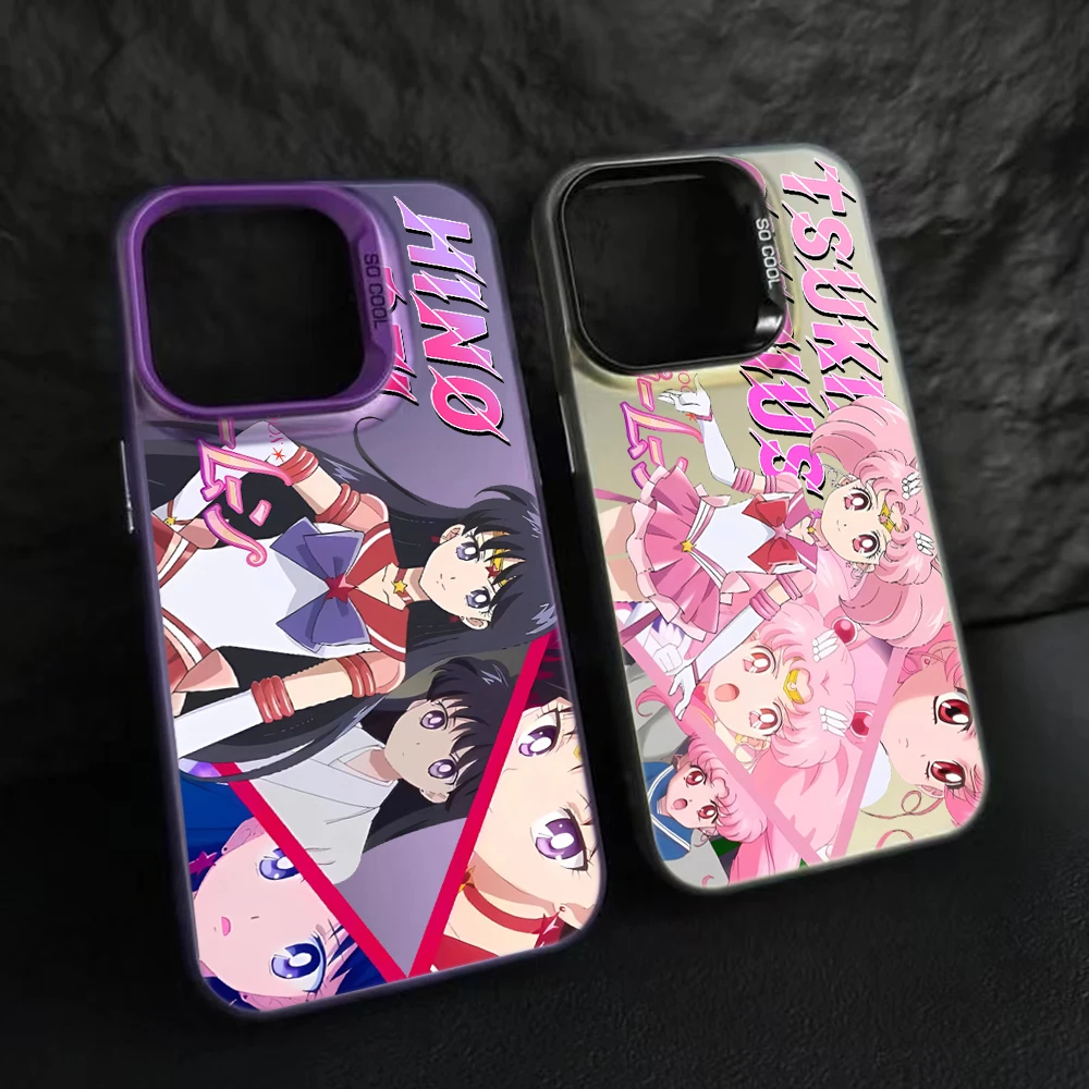 S-Sailors M-Moons Phone Case for Samsung Galaxy A27 A37 A57 A17 A07 A16 A06 A35 A55 A25 A05S A15 A56 A54 A36 A34 A24 A26 4G 5G