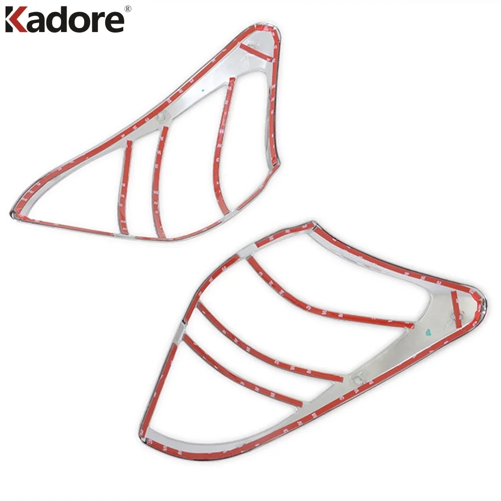 For Toyota RAV4 RAV 4 2009 2010 2011 Chrome TailLight Cover Trim Rear Lamp Light Frame Car Exterior Styling Accessories