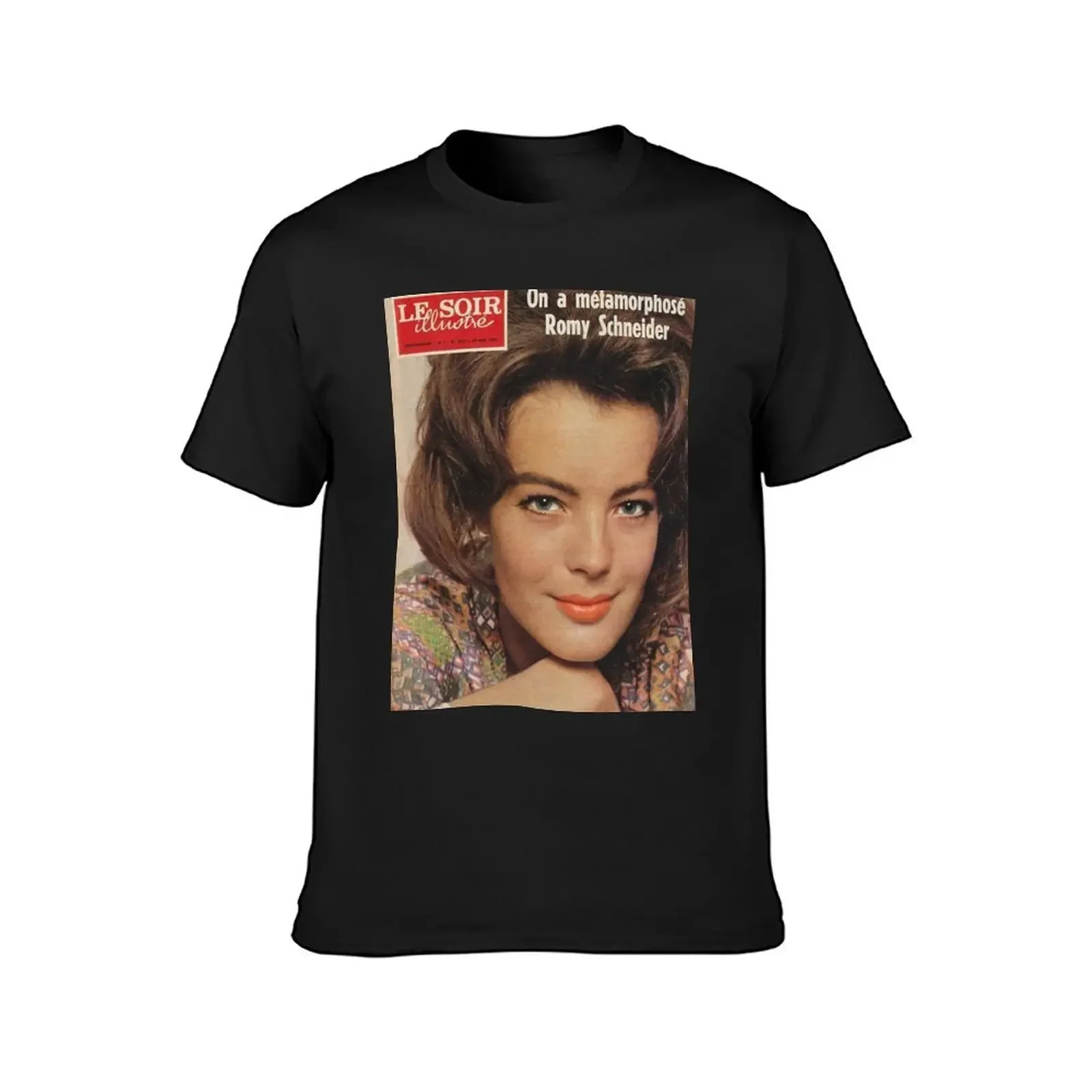 Romy Schneider T-Shirt man clothes quick drying mens graphic t-shirts pack