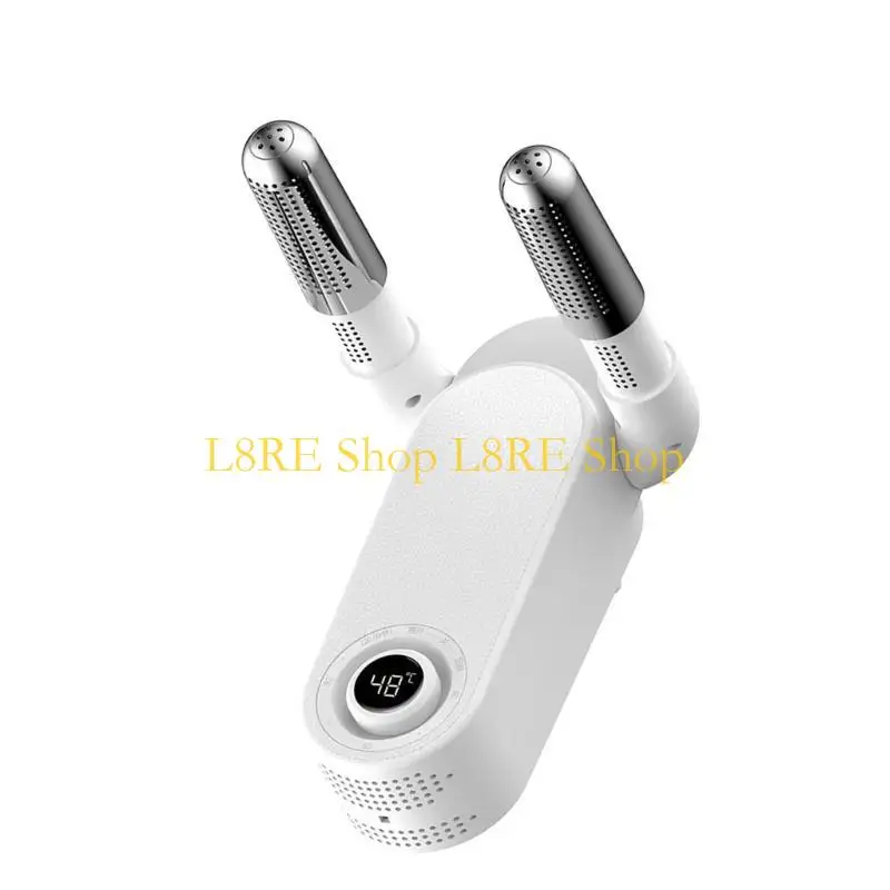 L8RE كفاءة الحذاء مجفف القفازات مجفف القبعة 360 درجة مجفف حذاء الهواء الساخن