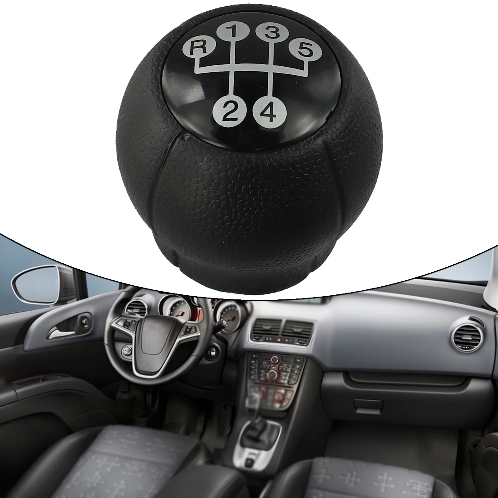 

Для Corsa C головка переключения передач в сборе, ручка переключения передач, модернизация салона автомобиля, как показано на рисунке, быстрая установка