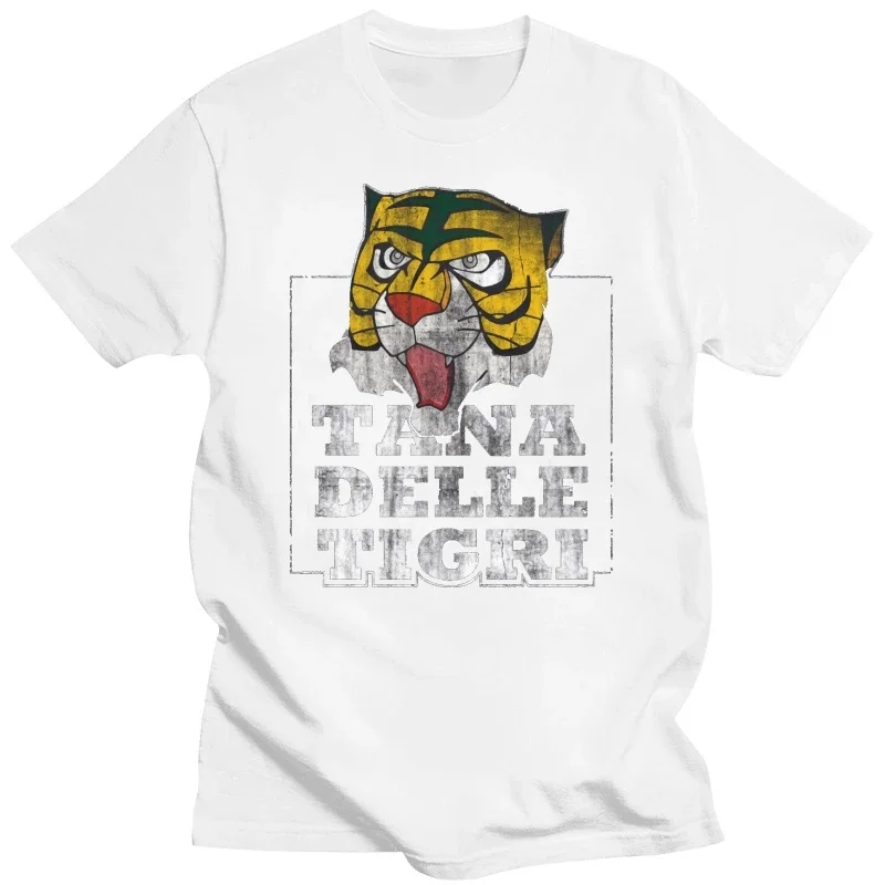 TShirt Mens Tana the Tigers at the age of Tiger-Man Tiger Mask Tigerman manga vintage anime clothes harajuku men\'s t-shirts sale