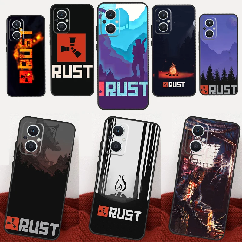 RUST Game Case For OPPO Reno 8 7 6 Lite 4 5 8T 5Z 4Z 2Z Find X5 Lite X3 X2 Neo X6 Pro Phone Cover