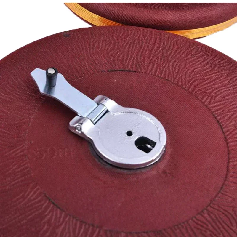 50M Fiber Tape Measure Engineering Grade Manual Measuring Tool Ruler Durable and Durable Meter Ruler Construction Measurement