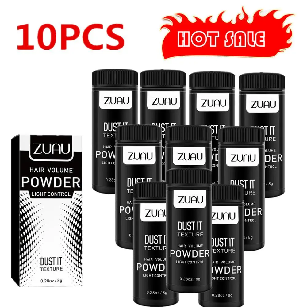 

10pcs Mattifying Powder Increases Hair Volume Captures Haircut Unisex Modeling Styling Fluffy Hair Powder Absorb Grease