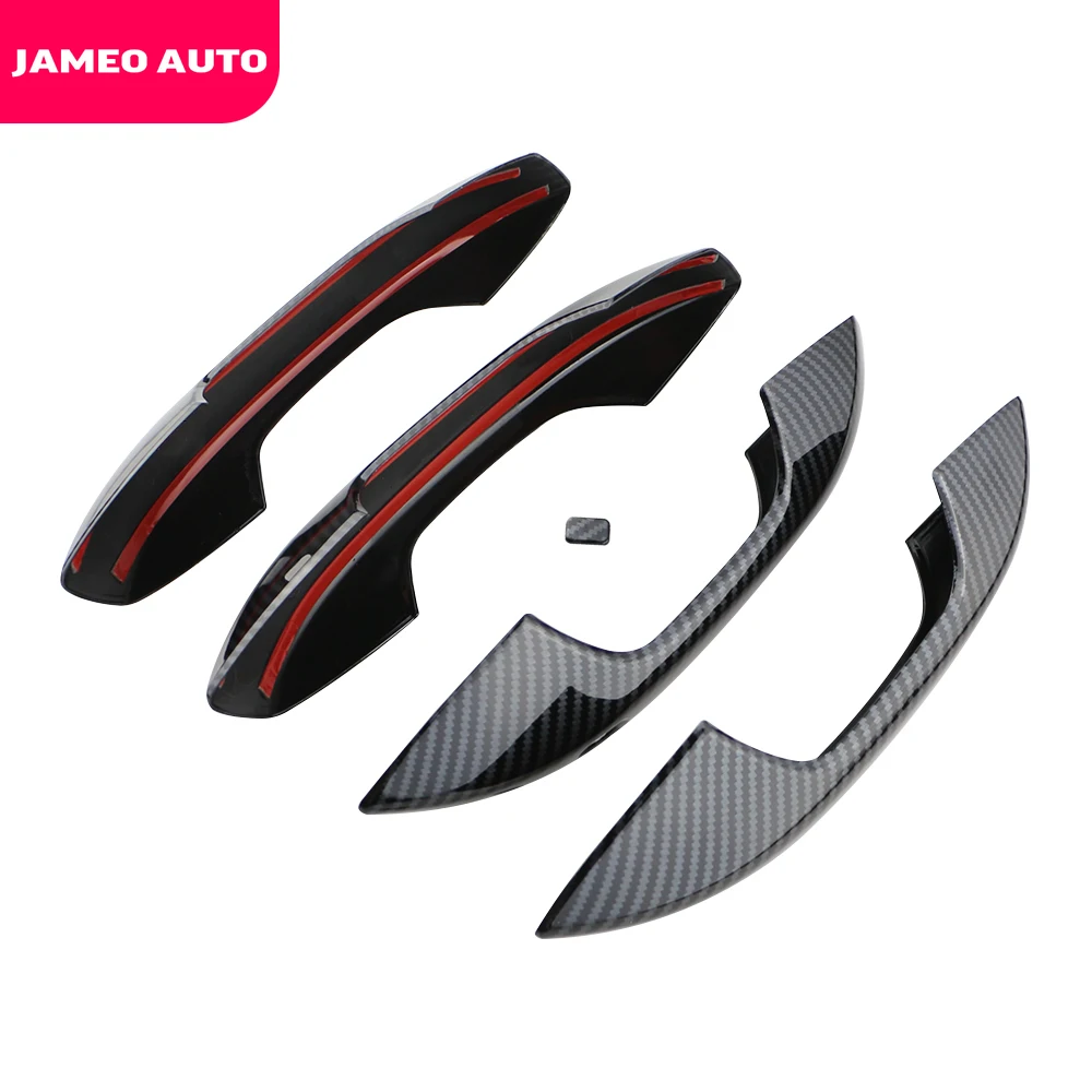 RHD Car Door Handle Cover with Smart Key Hole Trim for BYD ATTO3 ATTO 3 Yuan Plus 2022 2023