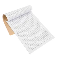 Blank Grid-Lined Accounting Ledger Book for Inventory Management Financial Tracking Business Record Keeping Small Business