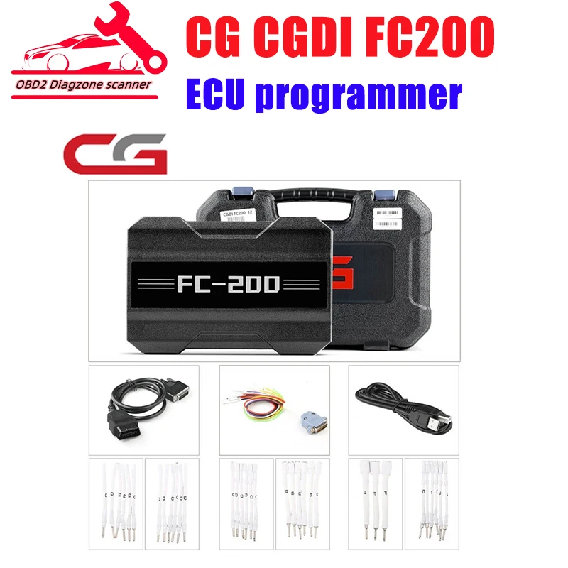 

Лучший программатор CG CGDI FC200 V1.1.2.0 ECU, полная версия с адаптерами AT200 для Клон ECU/EGS 4200 ECUs и 3 режима работы