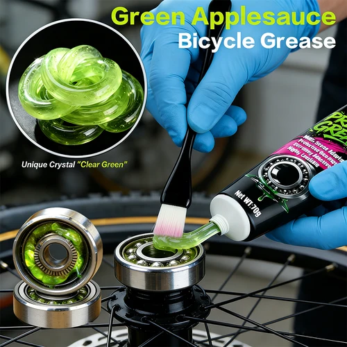 Imagen 2 del producto Grasa Premium para bicicleta, grasa lubricante para cojinetes de Motor, cuenco para Pedal de eje medio, lubricante de mantenimiento de grupo para bicicletas de montaña y carretera