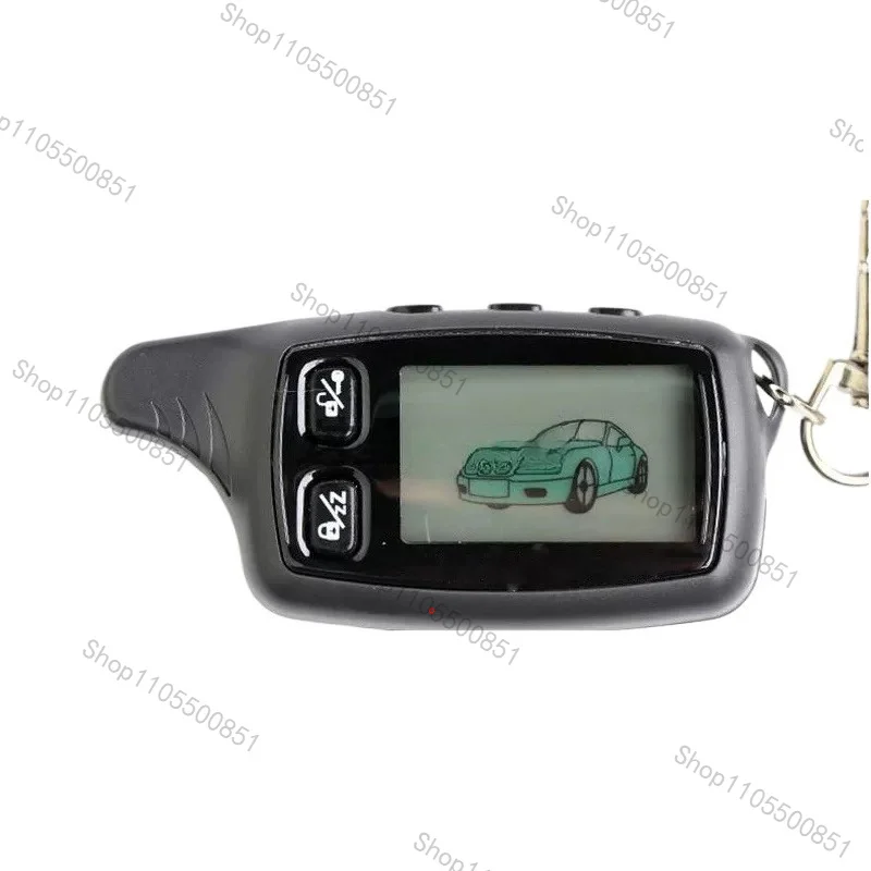 Key for Tomahawk Tw9030 TW-9030 LCD Remote Control Keychain