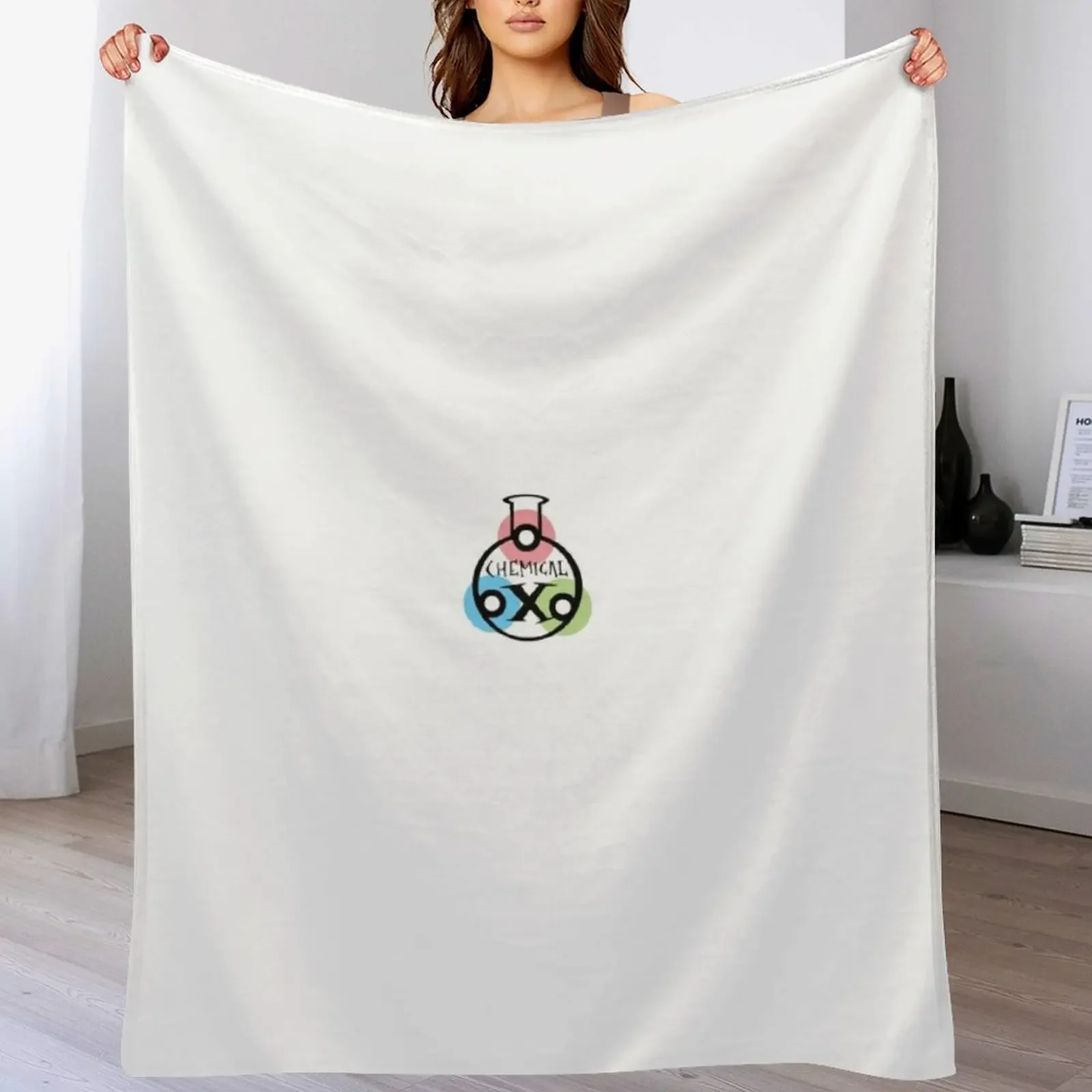 

Chemical X Powerpuff Girls Throw Blanket Furrys warm for winter For Baby Blankets