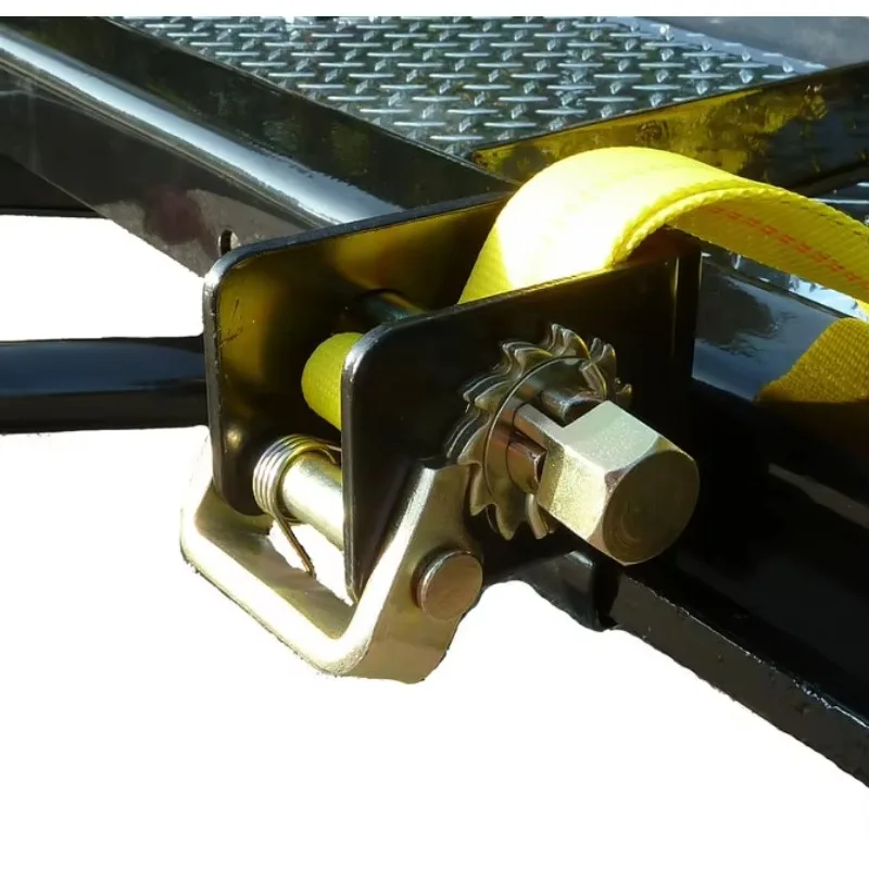Sistema frenante per rimorchio per carro Dolly Blocco di sicurezza Strumento di recupero per veicoli da traino a 4 ruote Rimorchio per carrello per auto