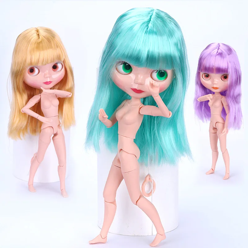 

Bjd Doll 1/6 Ball Jointed Doll 30cm Blythe Dolls for Girls Toy Nude Body Normal Skin with 20 Joints