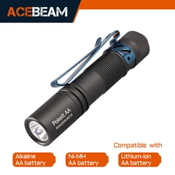 ACEBEAM pokelit AA EDC el feneri 500 lümen yüksek CRI90 USB-C 14500 pil IP68 günlük taşıma için küçük cep LED el feneri