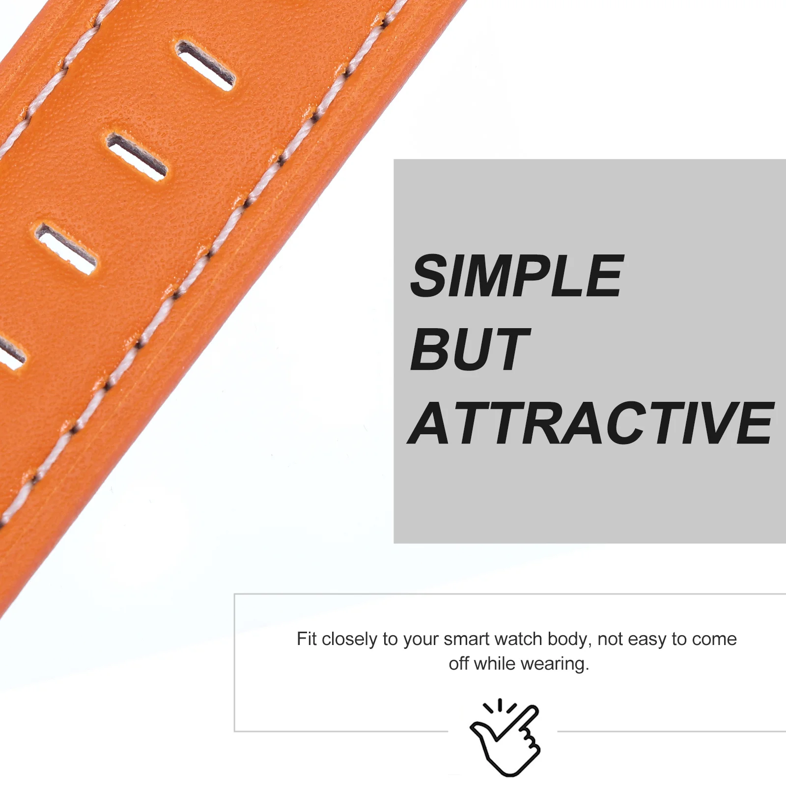 

Watch Strap for Watch Fit Adjustable Comfortable Breathable Skin-Friendly Creative Design Stylish Replacement