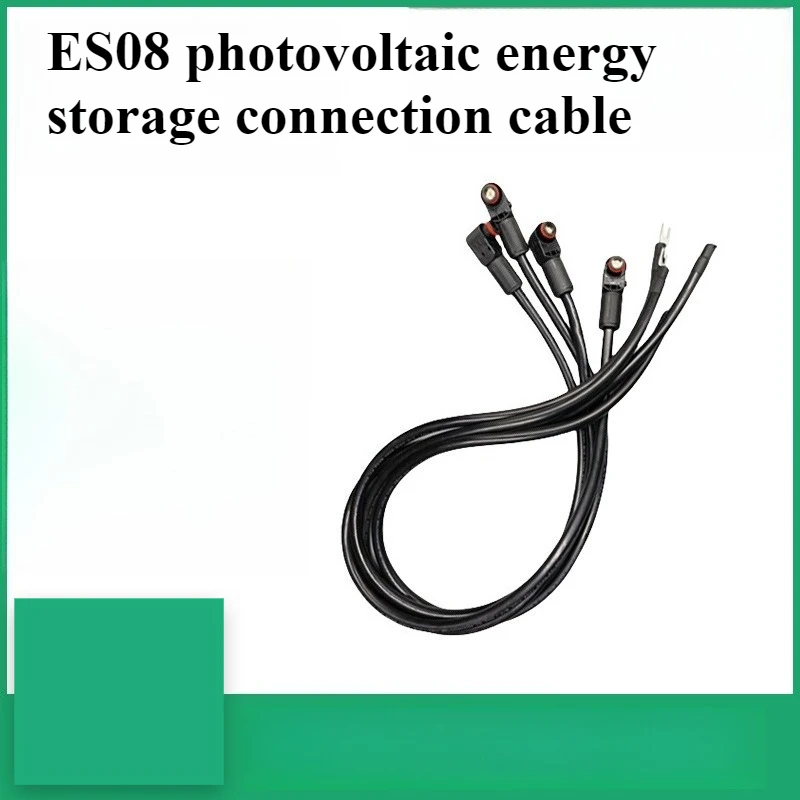 

Жгут фотоэлектрической батареи ES08-P — возобновляемый энергетический кабель длиной 1000 мм с разъемом